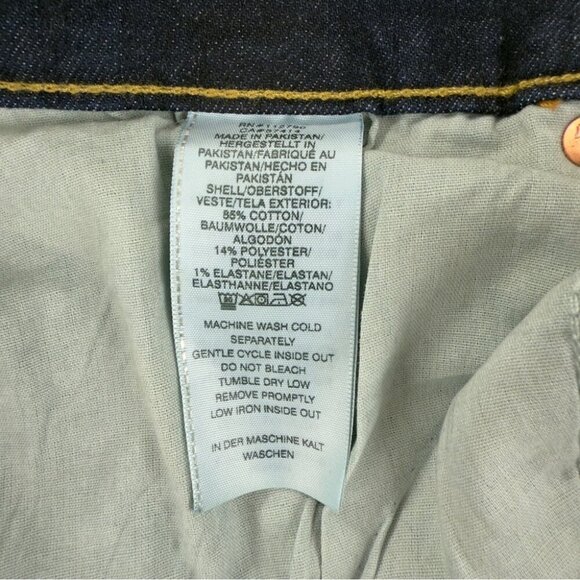 True Religion NWT Ricky Flap 34 105446 Ricky Relaxed Straight Men's Sz 40x34 - Picture 6 of 10